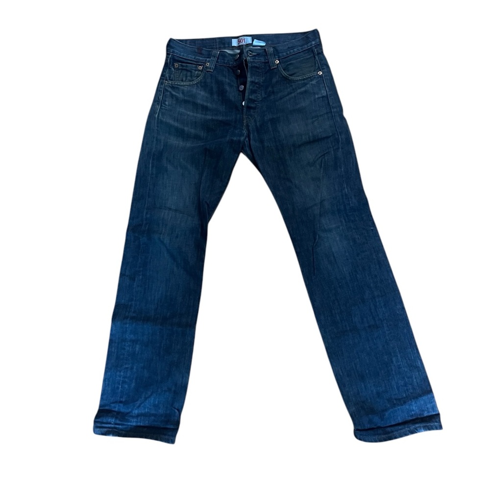 Levi’s 501 Original Fit Jeans Men’s W30 L32 - Button Fly, Mexico, Distressed Hem